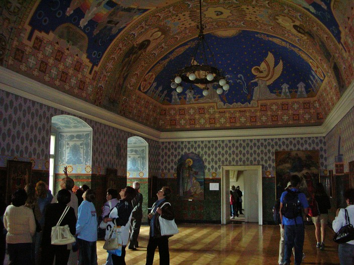 Inside Uzhgorod Castle